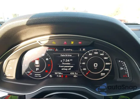 2017 Audi Q7 3.0T Premium from USA, damaged, VIN WA1LAAF7XHD054781